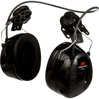 Casque 3M™ PELTOR™ ProTac™ III, noir, 31 dB, noir, monté sur casque, MT13H221P3E