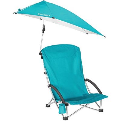 SKLZ Sport-Bella água Sports Brella cadeira e guarda-chuva, adultos unissexo, azul, normal
