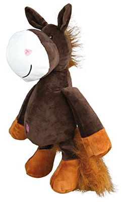 Trixie Cheval en Peluche, 32 cm, Lot de 4