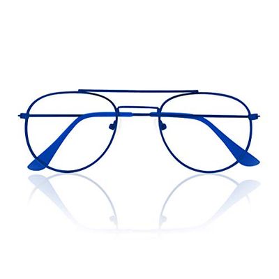 Prontoleggo Occhiali da Lettura Aviator Blu +3,50