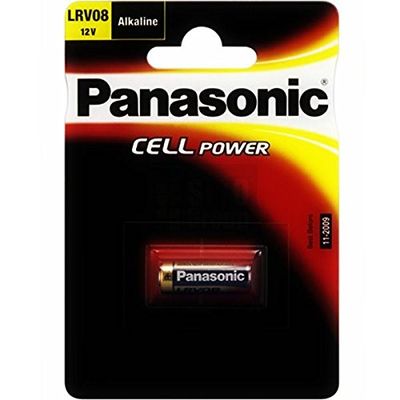 Batterij LRV08 alkaline Panasonic Powercells