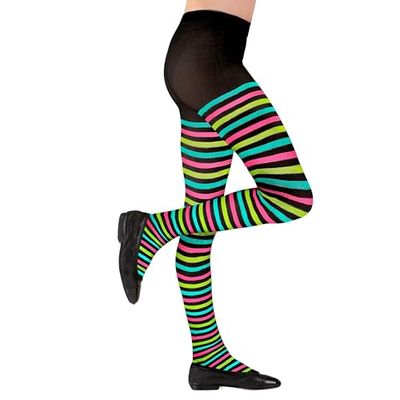 W WIDMANN MILANO Party Fashion - Collant per bambini, 70 DEN, accessori per costumi da strega, coccinella, ape, elfo e molto altro