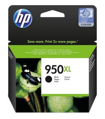 HP CN045AE 950XL High Yield Original Ink Cartridge, Black, Single Pack