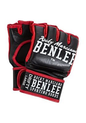 BENLEE Rocky Marciano Gants en Cuir DRIFTY pour Adulte - Unisexe - Noir - Taille M