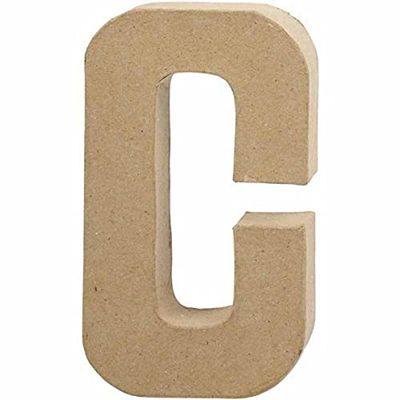 Letter, groot, 20,5 cm, C, 1 st.