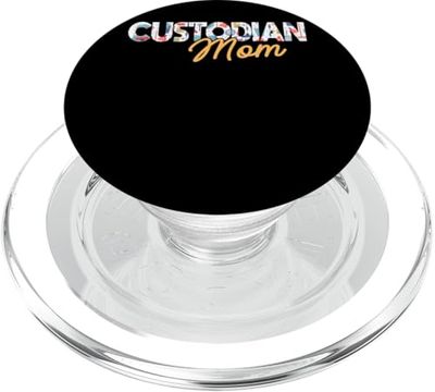 Conserje Limpiador Custodio Mamá PopSockets PopGrip para MagSafe