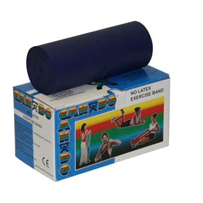 Cando 6 trädgårds latex gratis träningsband (flera färger), Heavy, BLÅ, 1