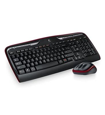 Logitech MK330 Kit Tastiera e Mouse, Layout Svizzero Qwertz, Nero