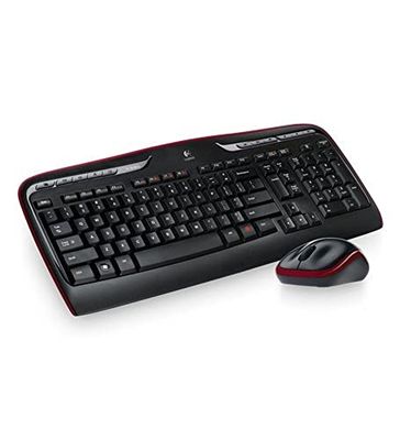 Logitech MK330 Kit Tastiera e Mouse, Layout Svizzero ‎Qwertz, Nero