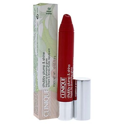 Chubby Plump&Shine Liquid Lip Plumping Gloss02-Superscarlet