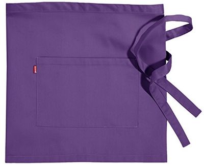 VELILLA 404201; avental curto com bolso; roxo; tamanho único