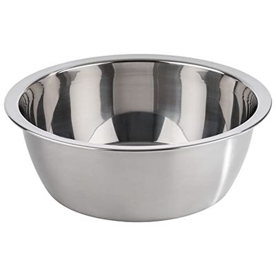 APS 85252 - Ciotola in acciaio inox, diametro 26 cm, 3 litri, lavabile in lavastoviglie, adatta anche per 85250