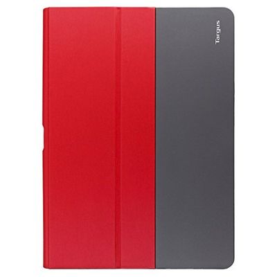 Targus Fit-N-Grip Universal - Flip Cover per Tablet - Poliuretano, Silicone - Rosso - 9" - 10"