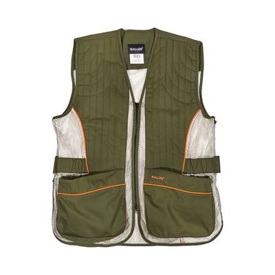 Allen Company Ace Range - colete de tiro almofada de ombro móvel, extragrande/XXL, castanho (22612), XL, unissexo adulto, azeitona/bronzeado