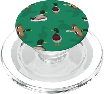Cute Duck Mallard Flying Pose PopSockets PopGrip para MagSafe