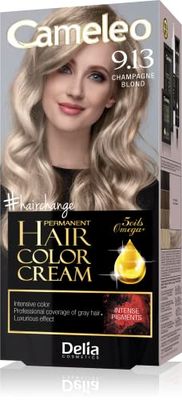 Cameleo - Omega Plus - Tinta per Capelli - Biondo Champagne - Colore Profondo, Duraturo - Colorazione Permanente - Protezione per i Capelli - Kit Completo per la Colorazione – 50ml