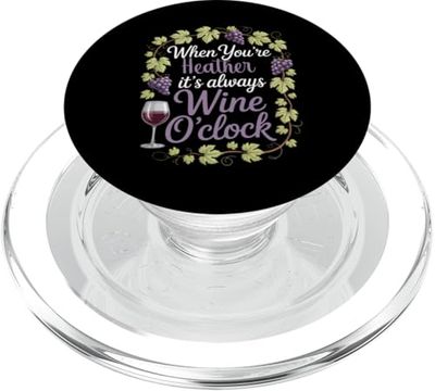 HEATHER Personalized Women's Gift Custom HEATHER PopSockets PopGrip for MagSafe