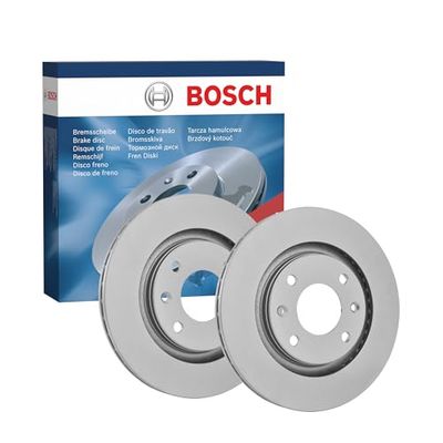 Bosch BD2028 Discos de travão, certificação ECE-R90, 1 conjunto de 2 discos