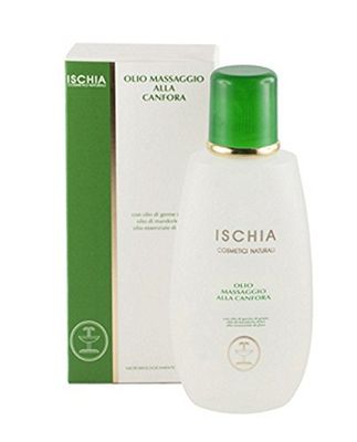 Ischia Cosmetici Naturali Olio Massaggio alla Canfora - 150 ml