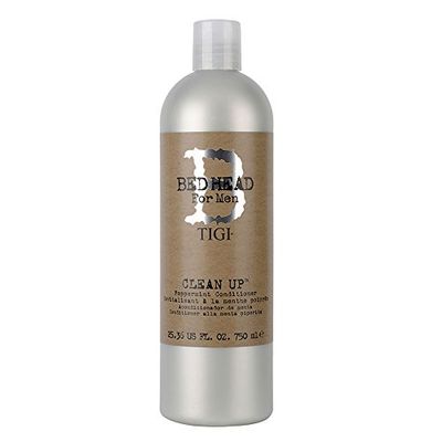 Bed Head for Men by TIGI Clean Up, après-shampooing quotidien pour homme, cheveux normaux, 750 ml