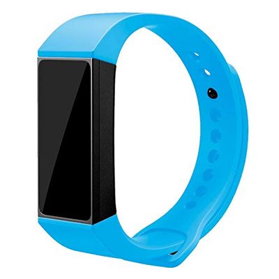 Cool rem för Xiaomi Mi Band 4C slät himmelsblå