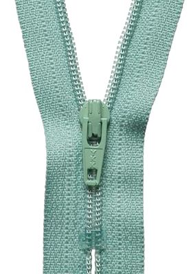 YKK Coil Zip, No. 4 Dark Mint, 18 cm Length