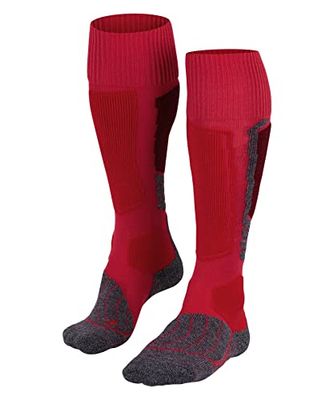 FALKE SK1 Comfort W Kh lana filo funzionale caldi spessi 1 paio, Calzini da sci Donna, Rosso Rose 8680, 35-36