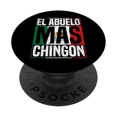 Regalos de El Abuelo en Español Ropa del Día del Padre del Abuelo PopSockets PopGrip Adhesivo