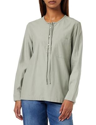 Long Sleeve Blouse Relaxed Forest Fog M