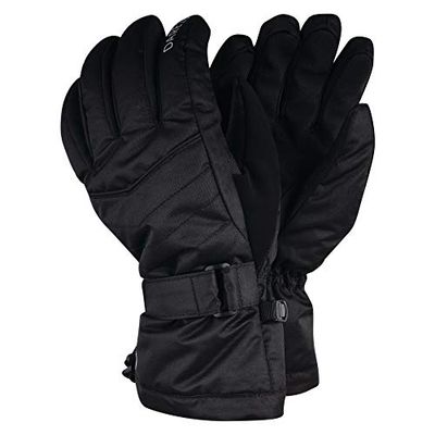 Dare 2b Acute Waterproof Breathable Padded Ski And Snowboard Glove with Warm Scrim Lining, Guanti Donna, Nero, XS