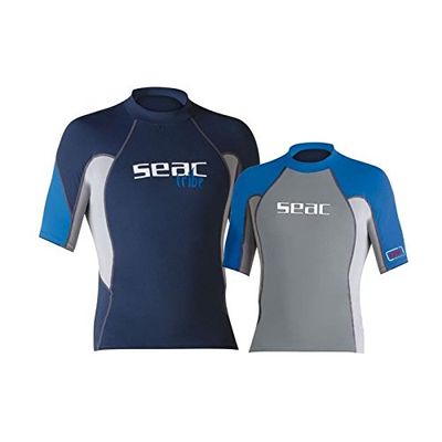 Seac RAA Short Evo Kid Rashguard met Korte Mouwen voor Kinderen; UV Zwem- en Snorkeltop