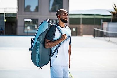 HEAD Tour Racquet Bag tennisväska, cyan, blå, XL