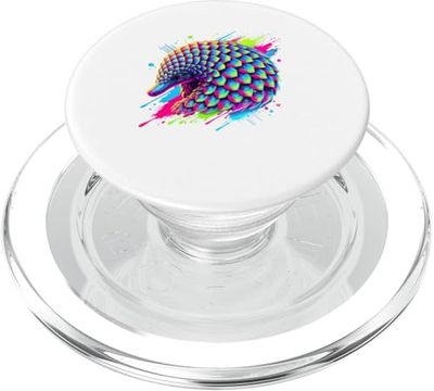 Splash Art Armadillo Armadillos PopSockets PopGrip para MagSafe