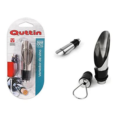 Quttin 48910 Vertedor Vino Metal