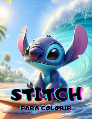 Livro de Colorir do personagem Stitch