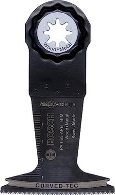 Bosch Professional Starlock Lâmina de serra de imersão para madeira e metal, BIM AII 65 APB, 40 x 65 mm