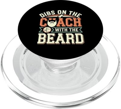 Dibs On The Coach With The Beard Apoyo a la novia --- PopSockets PopGrip para MagSafe