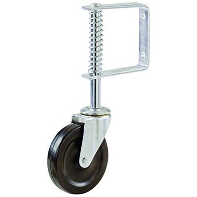 Shepherd Hardware 9785 4-Inch Spring Loaded Gate Caster, 125-lb Load Capacity
