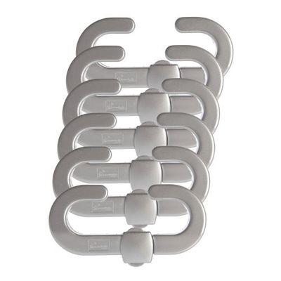 Dreambaby Cerradura de seguridad (6 piezas, color plateado)