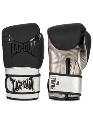Tapout Bokshandschoenen van kunstleer (1 paar) Hombre 16 oz, zwart/zilver