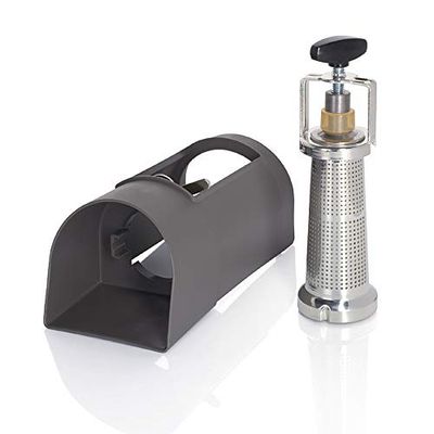 Bosch MUZ45FV2 Accessorio per pressa Frutta Metallizzata, Acciaio Inossidabile, Nero