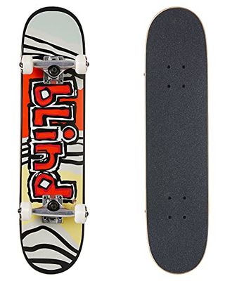 Skateboard Complet OG Tiger Stripe 7.0 x 28.95, Rouge/Orange