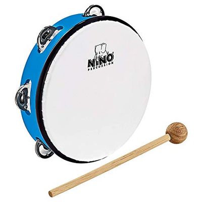 Nino Percussion Tamburello ABS Nino Percussion - Blu (Nino51SB)
