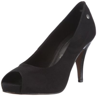 s.Oliver Selection 5-5-29330-28, Scarpe con Tacco Donna, Nero (Schwarz (Black 1)), 36