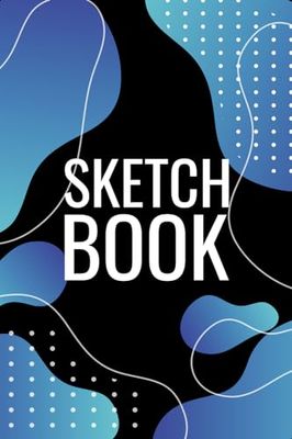 Black Paper Sketchbook Colorful Abstract Gradient Shapes Blank Black Paper Book Sketching Creativity Painting Doodling Drawing Book cartoon ... Pad Calligraphy 6.14 x 9.21 in: 100 Pages