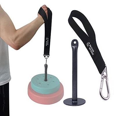 Arm Worstelen Training Riem met Laden Pin Hand Grip Arm Vinger Onderarm Oefenaar Versterker voor Kabel Machine en Vrij Gewicht