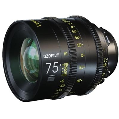 DZOFILM Cine Lens Vespid Prime 75 T2.1 for PL/EF Mount (VV/FF)