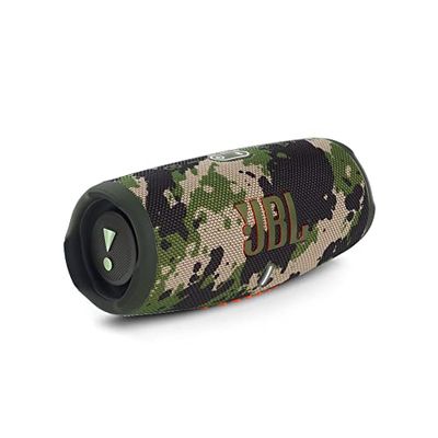 JBL Charge 5; Draagbare en draadloze JBL bluetooth speaker met diepe bas, IP67-waterbestendig en stofdicht, 20 uur afspeeltijd, ingebouwde powerbank, in camouflage-kleur