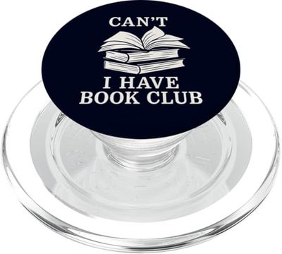 No puedo. Tengo Club de Libros Divertidos Lectura Amantes Lectores Libros PopSockets PopGrip para MagSafe