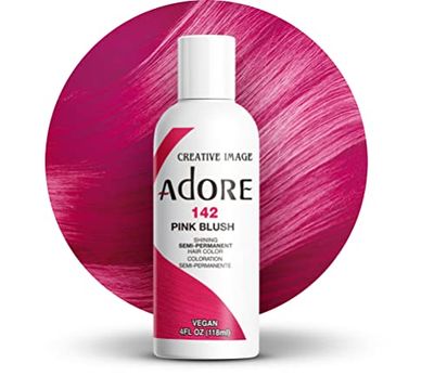 Adore Shining - Tinta semi-permanente para o cabelo, cor rosa 142